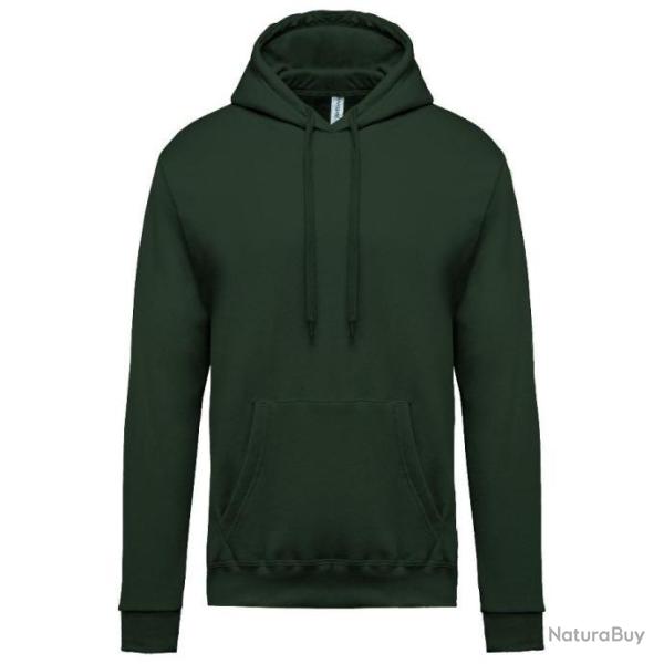 Sweat � capuche KARIBAN dark khaki 280gr