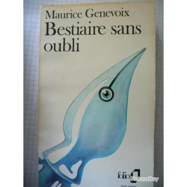 Bestiaire sans oubli - Maurice Genevoix