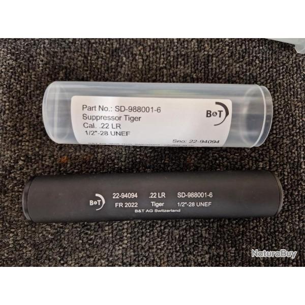 Silencieux BRUGGER & THOMET TIGER HP22 1/2x28 UNEF