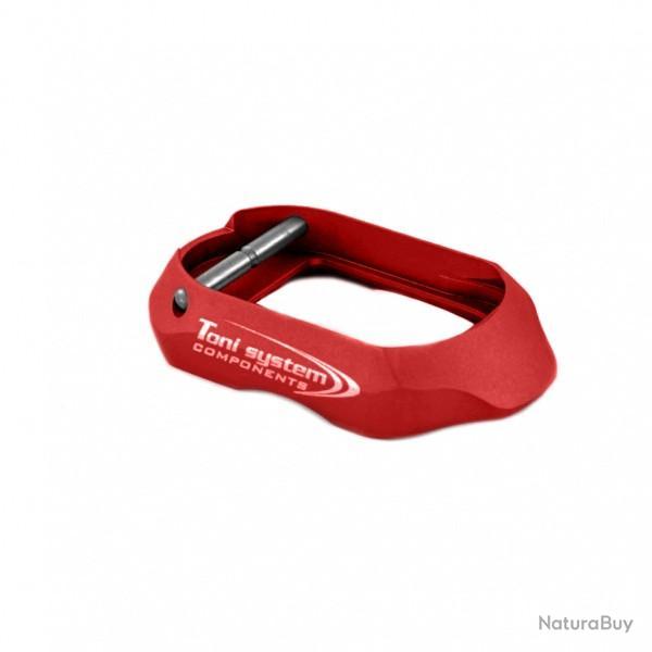Magwell tactique en aluminium pour 2011 - TONI SYSTEM - Rouge