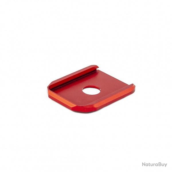 Plaquette de base +0 pour HK SFP-VP9 9mm - TONI SYSTEM - Rouge