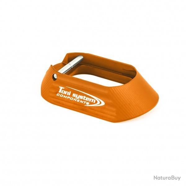 Magwell ouvert en aluminium pour 2011 - TONI SYSTEM - Orange