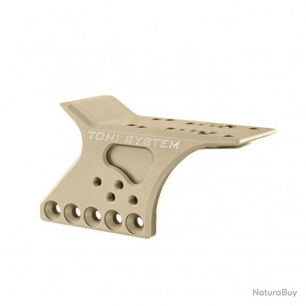 Fixation lunette micro connexion Red Dot pour STI DVC 2011 Open post 2015 - TONI SYSTEM - Sable