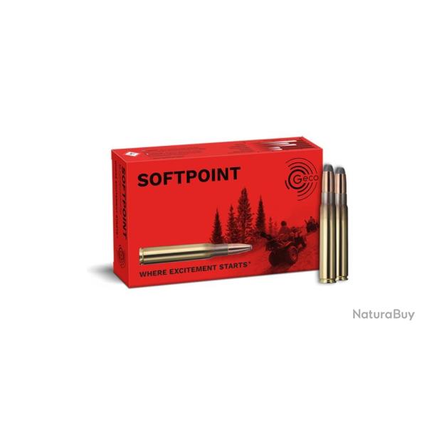 Munition Geco 9.3x62 Demi-blinde Softpoint 16.5g 255gr x1 boite