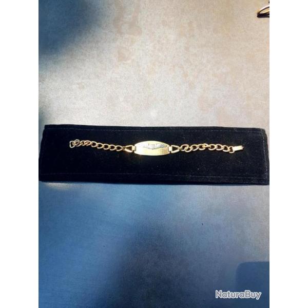 Gourmette de Pilote USAAF (D-Day) - Original WW II