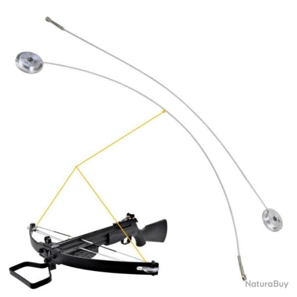 CF-502 CAM - Kit Poulies et Corde pour Fusil Arbal�te Cobra Royal 120 Livres MultiAction