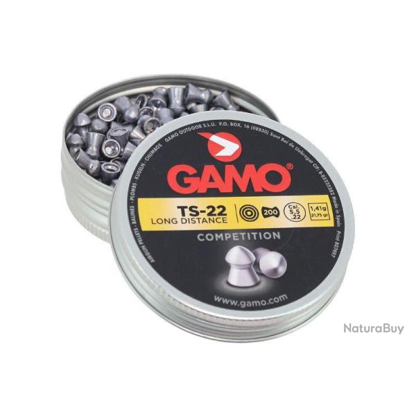 Plombs TS-22 Longue distance 5,5 mm GAMO