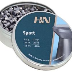 Plombs Diabolo Sport 5.5mm H&N