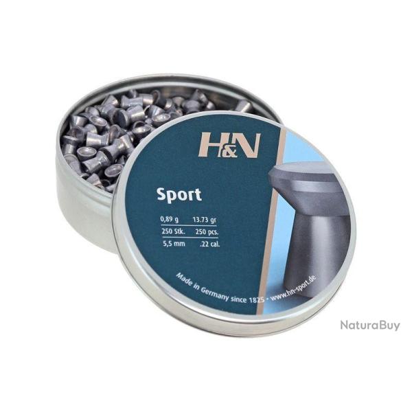 Plombs Diabolo Sport 5.5mm H&N