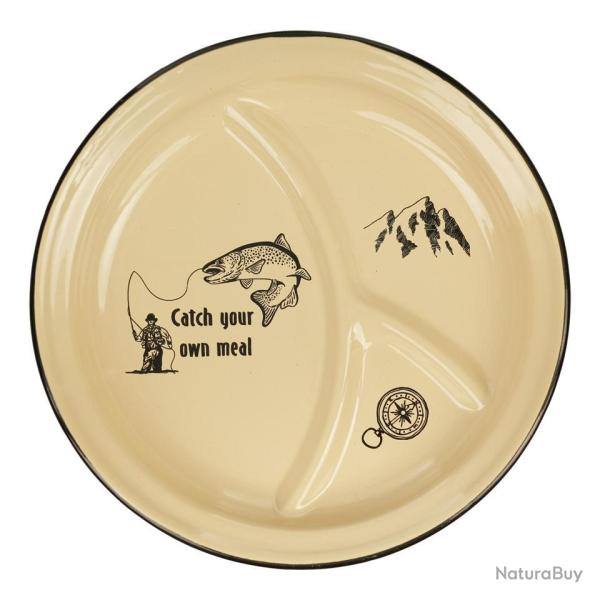 Assiette �maill�e Catch Your Own Meal