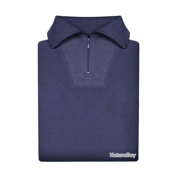 Chemise F1 polaire uni Marine