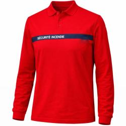 Polo S&eacute;curit&eacute; Incendie Manche Longue coton Cityguard