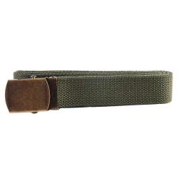 Ceinture toile 30mm boucle bross&eacute;e