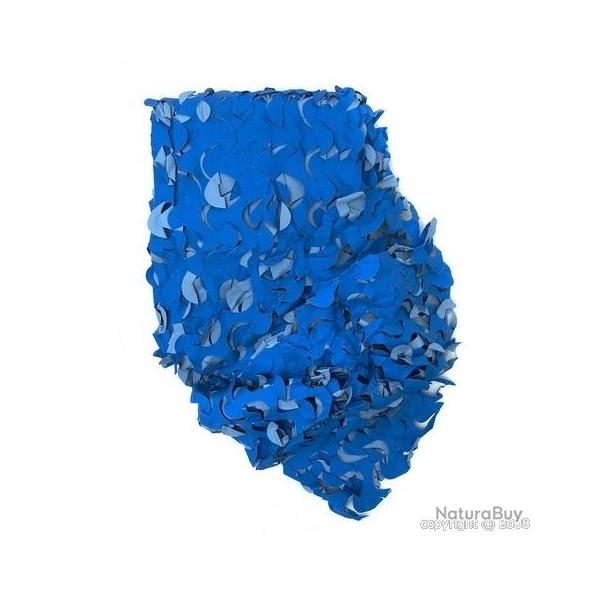 Filet de camouflage 3m x 2.40m (Couleur Camouflage Bleu ciel)