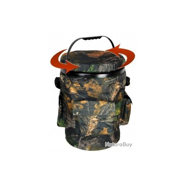 Si�ge seau de poste rotatif camouflage