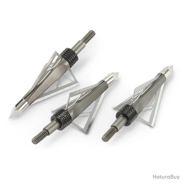 Pointes � lame pour fl�che 100 grains Mossy Oak