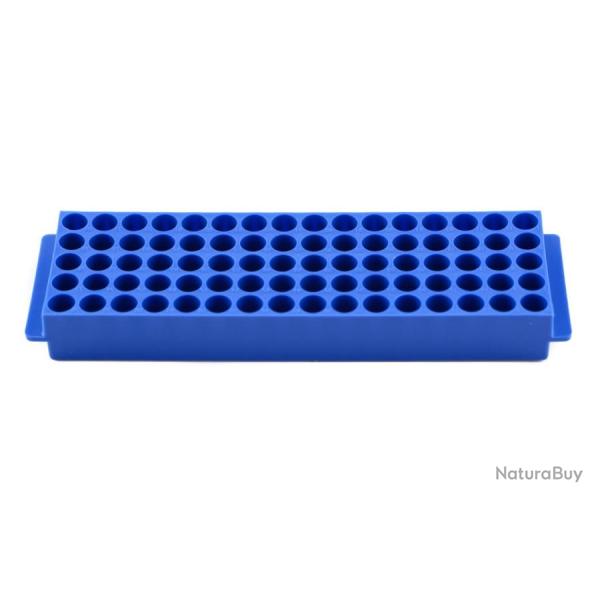 Plateau pour pr�parer des cartouches combustibles cal. 44 - Bleu