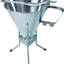 ENTONNOIR A PISTON 2 L INOX