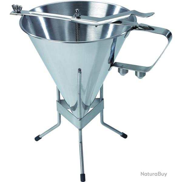 ENTONNOIR A PISTON 2 L INOX