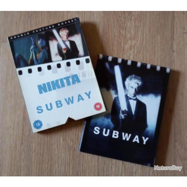 2 DVD - NIKITA / SUBWAY - Sous pochette d'origine