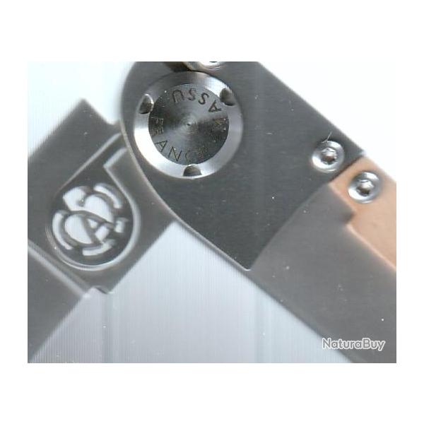 MASSU ALSACE olivier grav� INITIALES GRATUIIT couteau