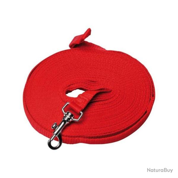 Laisse de recherche Januel Sangle rouge - 10 m