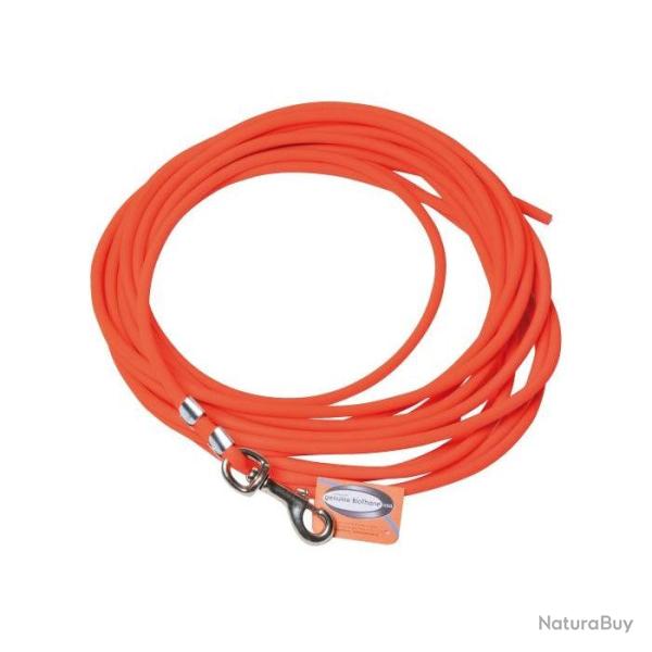 Longe biothane tubulaire Januel - Orange - 10mx8mm