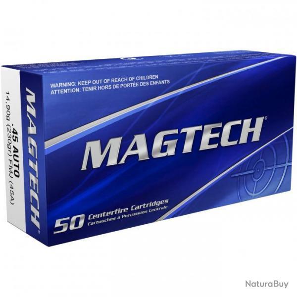 cartouches Magtech 45 Auto FMJ 14.90g/230gr le 1000