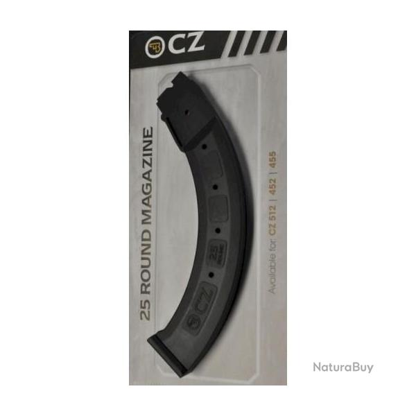 Chargeur 25 coups pour CZ 512 tactical 22lr
