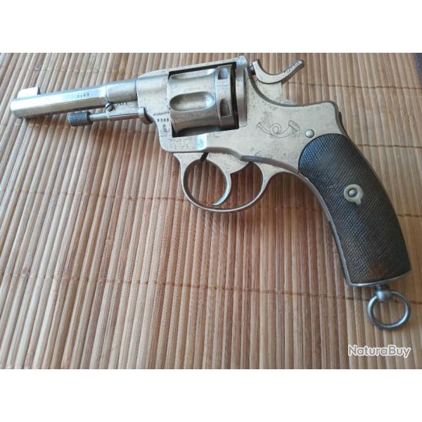 HUSQVARNA NAGANT 1887 Mod Civil - Cal 7.5 - pour CONVOYEUR de POSTE - SIMPLE & DOUBLE ACTION - Cat D