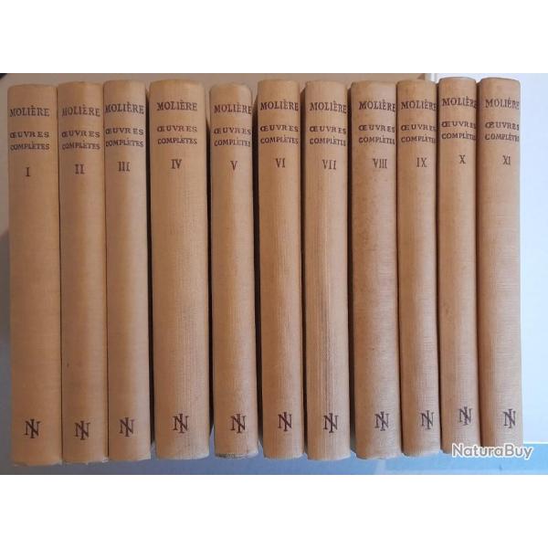 Molire. uvres Compltes. 11 Volumes