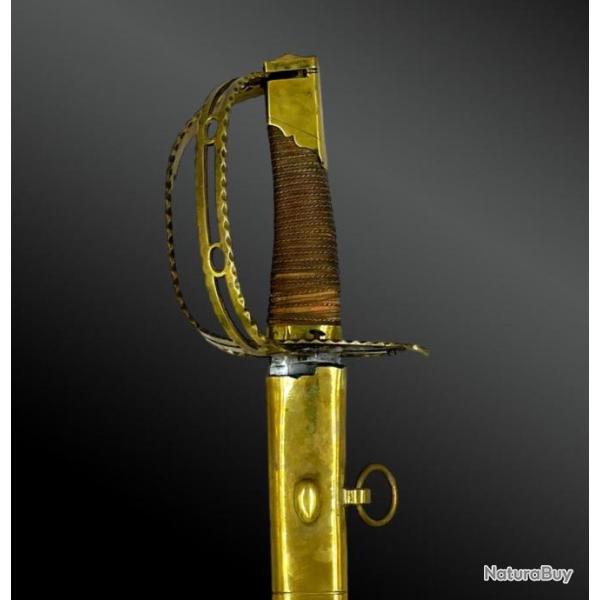 SABRE D'OFFICIER D'INFANTERIE - France - Fin XVIII�me si�cle