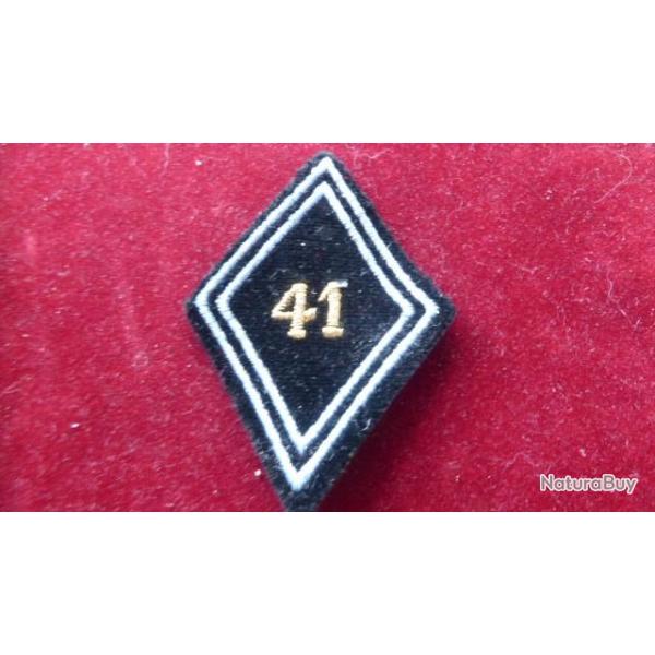 ECUSSON TISSU LOSANGE MANCHE 41 RT TRANSMISSIONS