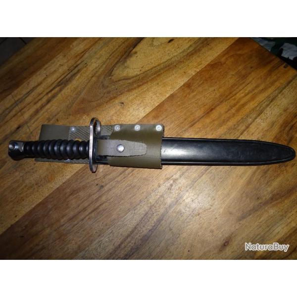 Baonnette de STG57/FASS57 avec porte fourreau synthtique