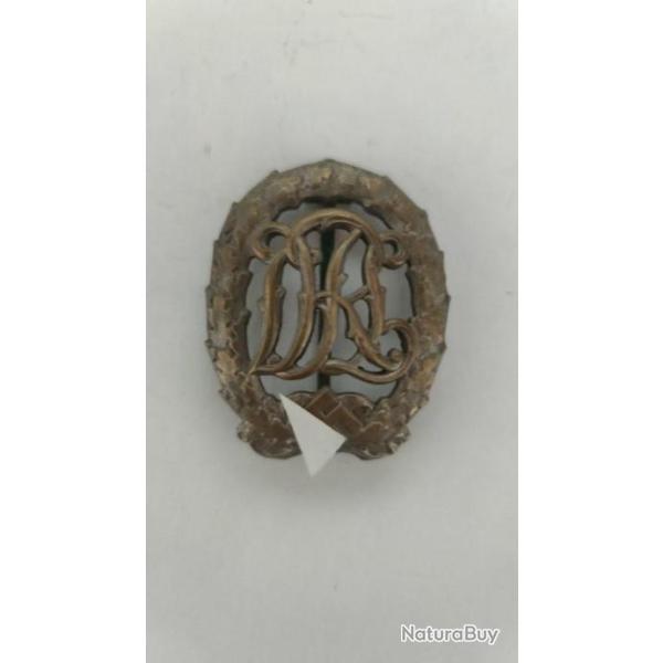Insigne DRL Bronze "WERSNTEIN JENA    " D.R.G.M  35269"......