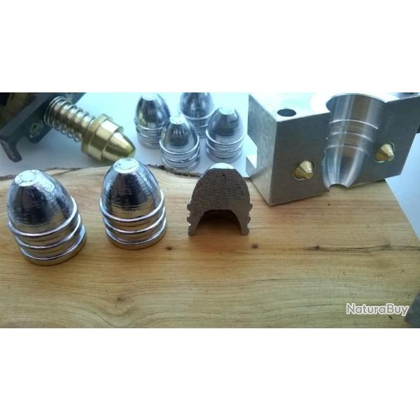 15 Balles Minie Mod�le 1867 - 18,10 mm 38,5 grammes