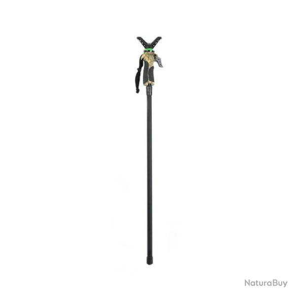 Canne de pirsch monopod t�lescopique � g�chette de qualit� r�glable de 105 � 170cm