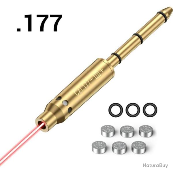 Collimateur laser � mettre en bout de canon calibre 17 HMR - UNIVERSEL
