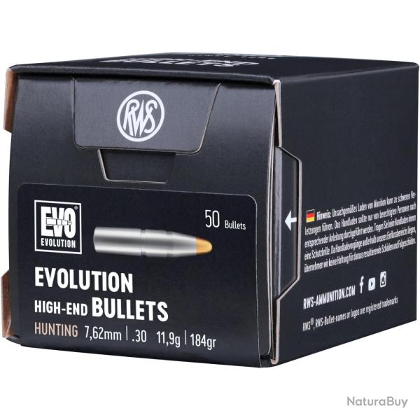 Projectile pour carabine .308 (7.62mm) Evo (Calibre: .308 (7,62 mm))