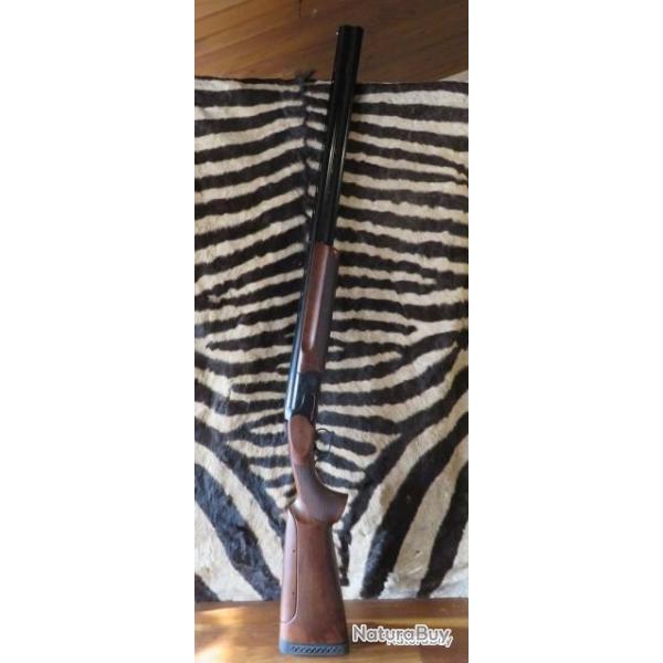 Fusil HUGLU Parcours cal.12/76 canons 76cm 5 chokes internes + 5 externes - busc r�glable - mallette