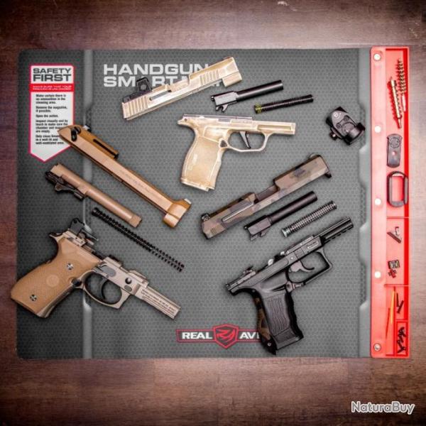 REAL AVID TAPIS D'ENTRETIEN SMART MAT ARMES DE POING