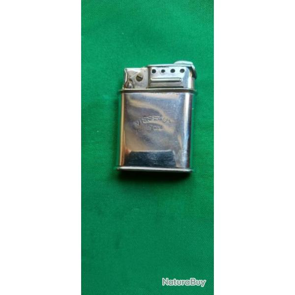 Ancien briquet � essence  publicitaire   " VISSEAUX "      Lyon  1940