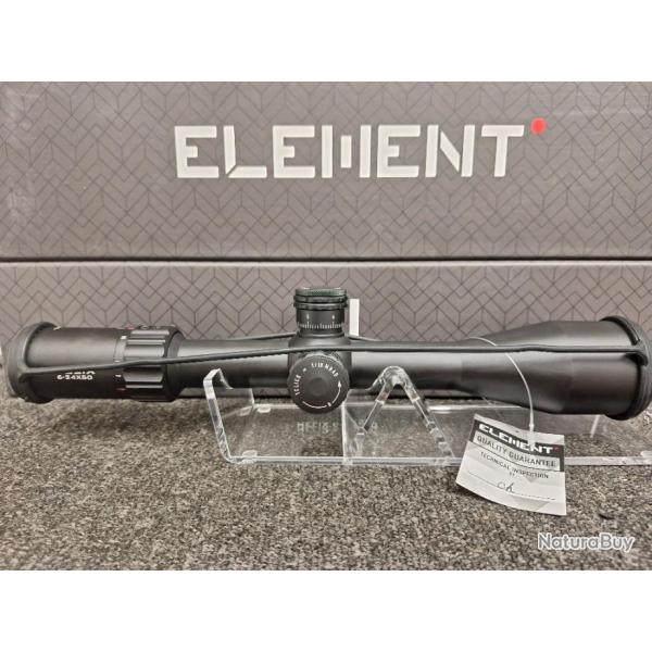 Lunette ELEMENT OPTICS HELIX 6-24x50 SFP APR-1C MRAD
