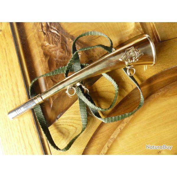 Trompe Corne  de chasse  de 25 cm
