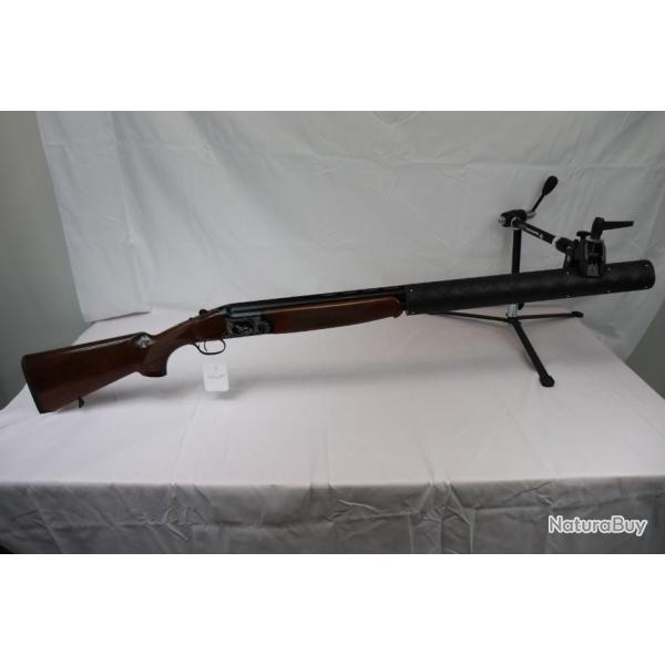 FUSIL SUPERPOSE CANON CUSTOM SILENCE SYSTEME SWING TRAP CALIBRE 12 MAGNUM