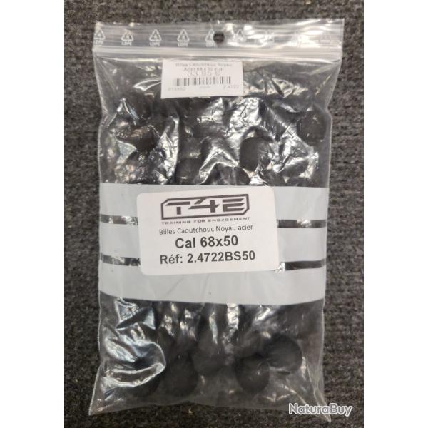 Billes Caoutchouc Noyau Acier 68 x 50-RBI