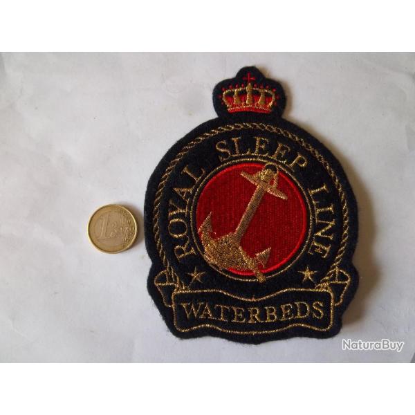 �cusson ROYAL SLEEP LINE WATERBEDS Patch tissu Insigne