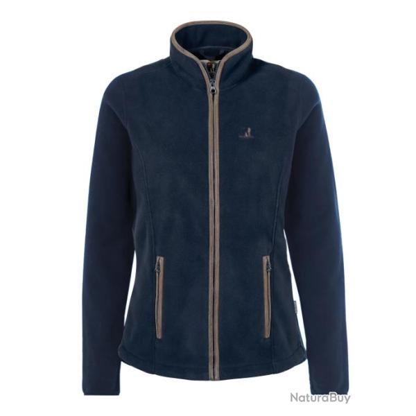 BLOUSON POLAIRE SCOTLAND FEMME BLEU