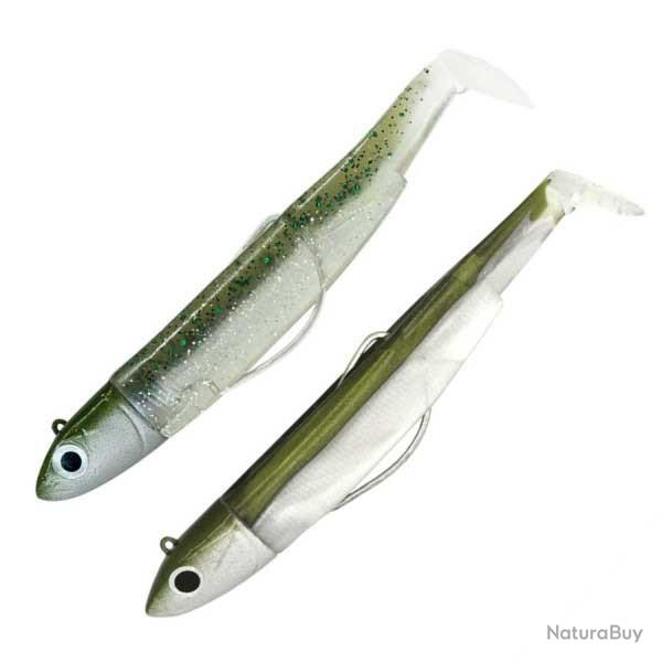 Double Combo Black Minnow 120 Off Shore - 12cm - 25g - Taille 3 Khaki - Ghost Minnow