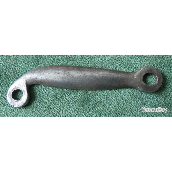 Pi�ce de contreplatine fer pour pistolet silex